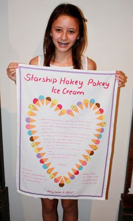 2011 - Hokey Pokey Ice Cream - raising $89,000